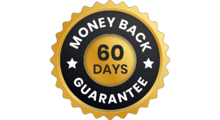 60 days money back Gaurantee